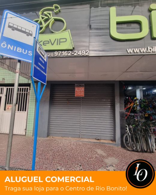 Loja - Aluguel: Centro, Rio Bonito - RJ