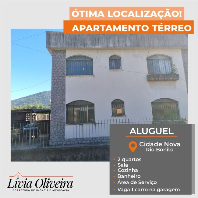 Apartamento - Aluguel: Cidade Nova, Rio Bonito - RJ