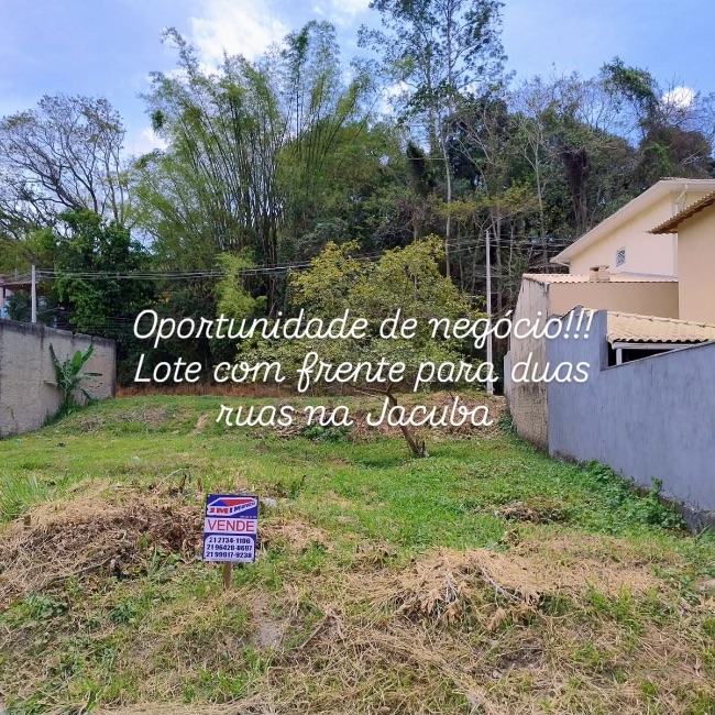 Lote - Venda: Jacuba , Rio Bonito - RJ