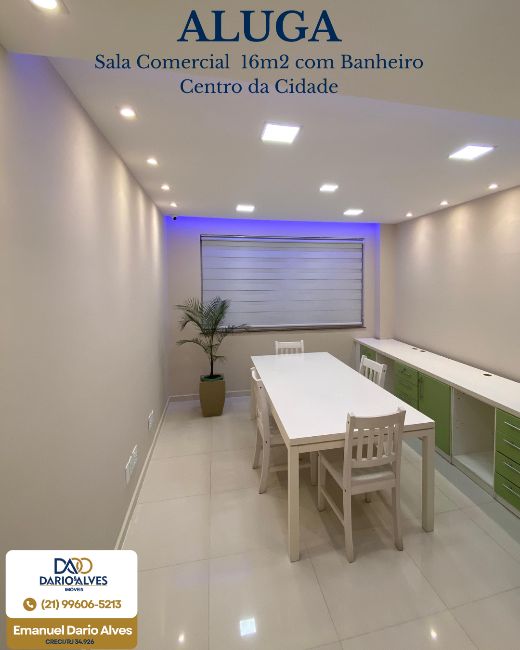 Sala Comercial - Aluguel: Centro, Rio Bonito - RJ